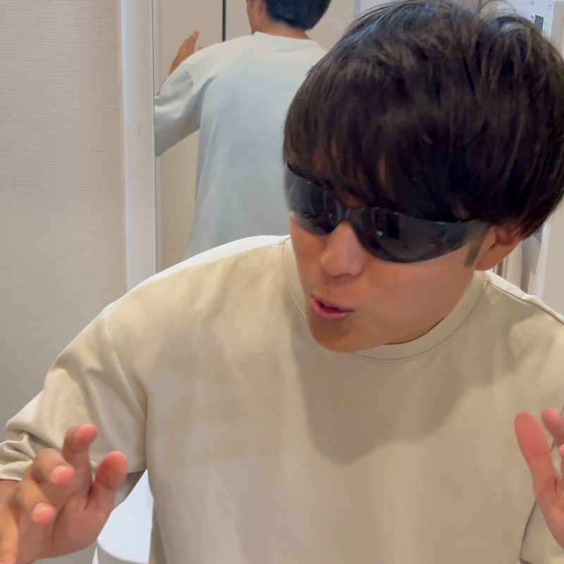 とにかく毛が濃い25歳